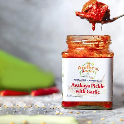 Avakaya Pickle | Mango | Andhra Special | Spicy| Traditional | 250gms