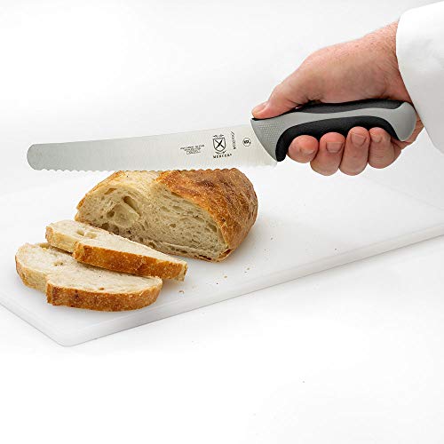 Mercer Culinary Millennia Colors Stainless Steel Bread Knife 10-Inch Wavy Edge Wide, Gray by Mercer Culinary - Image 8