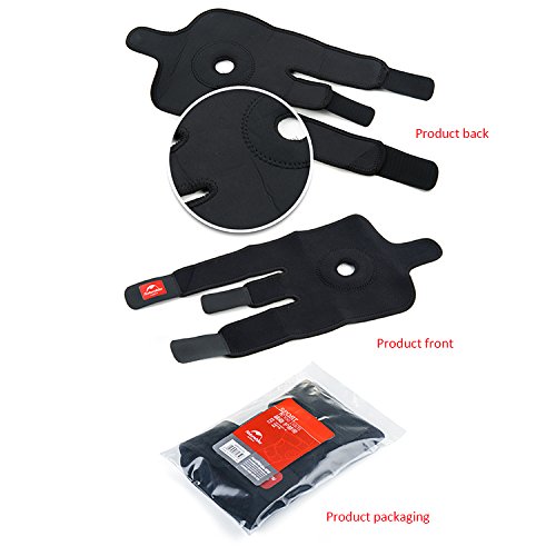 Traspirante regolabile ginocchiera antiscivolo