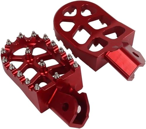 Repose-pieds pour CRF150F rouge pour restaurer l'appui de votre moto