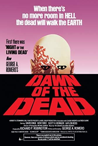 HSE Dawn of The Dead George A. Romero's 24x36 Poster image 2