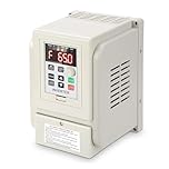 Jadeshay Variable Frequency Drive,2.2KW 220VAC Motor Speed Controller Variable Frequency Converter Single-phase VFD Speed Controller for 3-Phase 2.2kW AC Motor,with Over Heat & Overload Protection