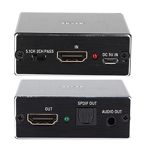 Extractor de audio digital SPDIF 4K X 2K compatible con pantallas LED 2
