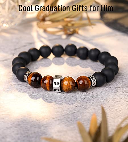 Tony & Sandy Graduation Gifts For Him 2023 High School College Graduation Gift 5Th 8Th Grade Middle School Senior Boy Bracelet Men Jewelry Cool Graduation Gifts For Boys Son Grandson Nephew Brother #TOP3