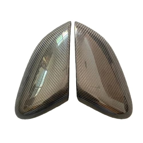 Coques de rétroviseurs en fibre de carbone sèche pour Jaguar XE XF XJ XK finition luxe