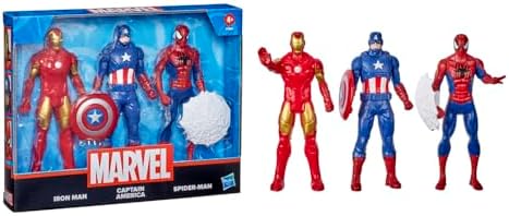 Hasbro Marvel - Kit com 3 Figuras