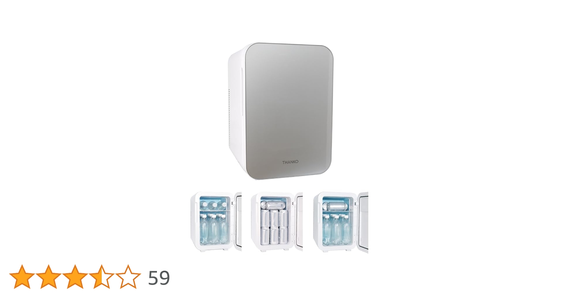 Amazon | THANKO 自分専用おとしずか冷温庫 20L TKNJ24SWH 保温