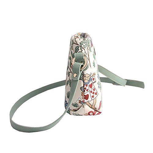 Image of Signare Tapestry Crossbody Bag Sling Shoulder Purse for Women