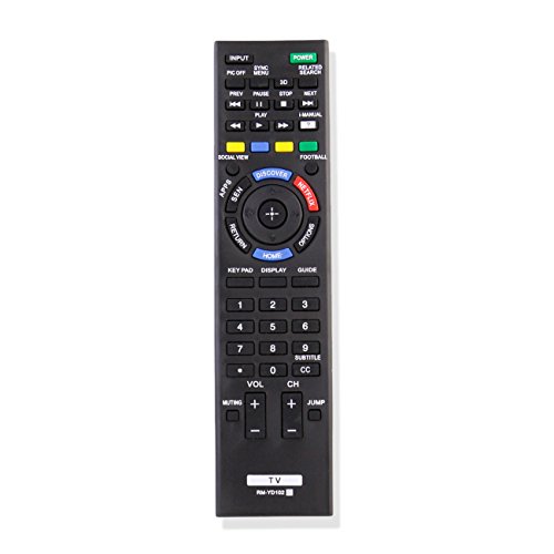 Replace RM-YD102 Remote Control for Sony TV KDL-50W790B KDL-60W850B KDL-65W950B KDL-70W830B XBR-65X950B XBR-70X850B XBR-79X900B XBR-85X950B