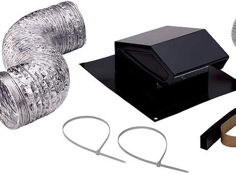 Broan-NuTone RVK1A Roof Vent Kit, Black