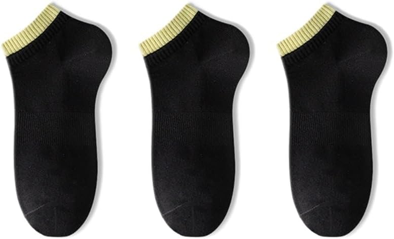 3 Pairs of Men's Anti Pilling and Breathable Short Socks