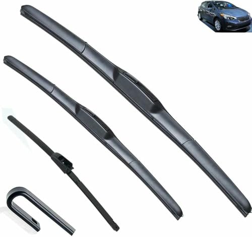 ZHUNDU Compatible Avec KIA Forte Cerato YD K3 2013~2018 Kit de essuie-Glace Avant et arrière Brosseâ€¦ – Vignette