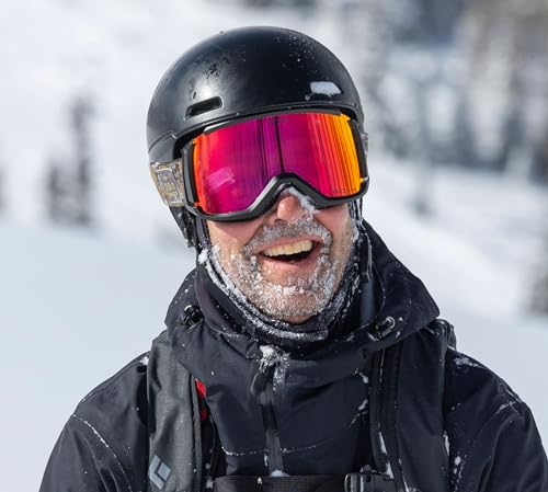 Image of Giro Revolt Ski Goggles - Snowboarding Goggles for Men, Women and Youth With 1 VIVID and 1 Clear Lens - Anti Fog - OTG