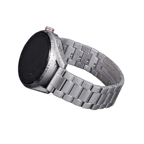 [PLYYQZM] 22mm�N�C�b�N�����[�X�`�^���o���h,�ɍ��� Hua wei WATCH GT 6 5 Pro 4 46mm Runner2 Ultimate2�������X�g�o���h�u���X���b�g�ɓK�p(Silver,For GT6 Pro 46mm)
