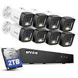 ANNKE 8-Channel 3K System with Red and Blue Alarms