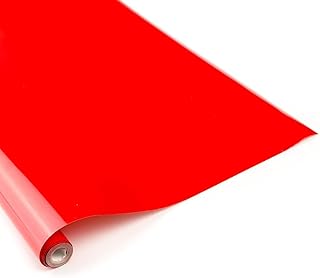 Dancing Wings Hobby Hot Shrinkable Covering Film 60 x 200 cm Red Covering Film Foils/Covering/Decal for Balsa Wood Airplane Model (LS-MP-02-003)