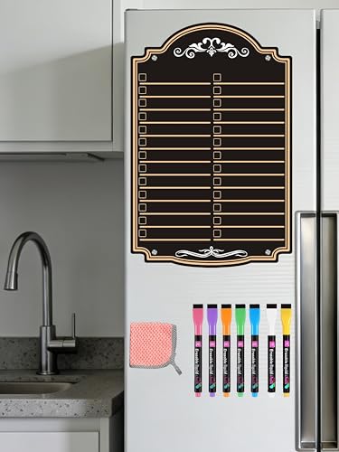 Acrylic Magnetic Dry Erase Board Calendar for Fridge to Do