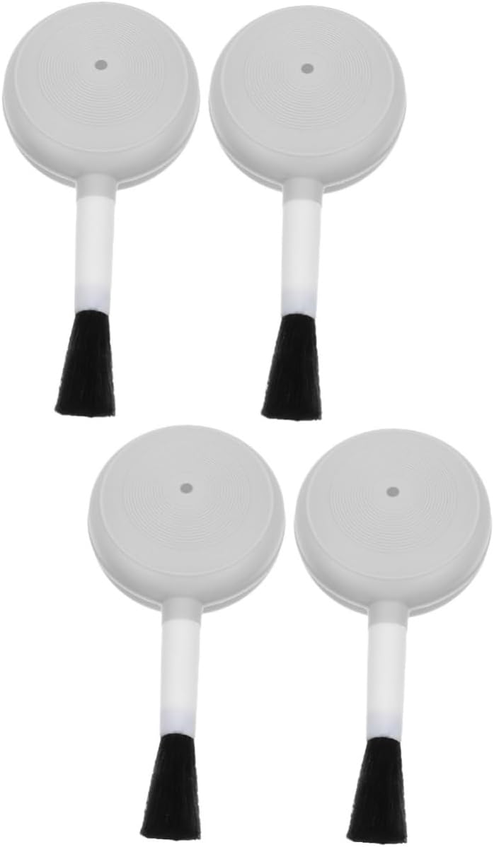 Mobestech 4pcs Camera Lens Air Blower Lens Cleaning Tool Brush Dust Blasters for Laptops Keyboards