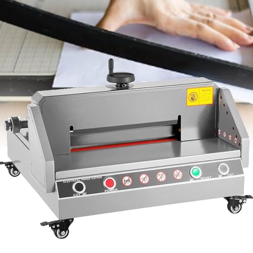Image of Heavy Duty Guillotine Paper Trimmer Cutting, Industrial Cutter A4, 40mm Large Thickness Cut, Width 300mm, for Home Office Classroom School