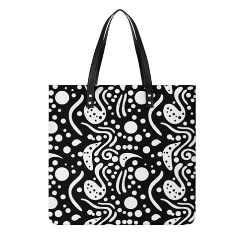 Sac à main pour femme léger et spacieux en cuir végétalien