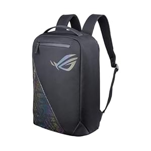 asus ROG BP1501G Holographic Edition Rucksack, Schwarz, 33.2 x 46 x 15.3 cm