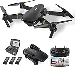 Drones for Adults with Cameras 4K 1080P, Foldable 4K Mini Drone with Camera RC Quadcopter, Altitude Hold, One Key Take Off/Landing, 3D Flip. 3 Mode Speeds