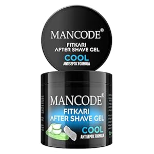 Mancode Fitkari After Shave Gel for Men Cool Antiseptic Formula for Irritated Skin Treats Post Shave Cuts & Redness…
