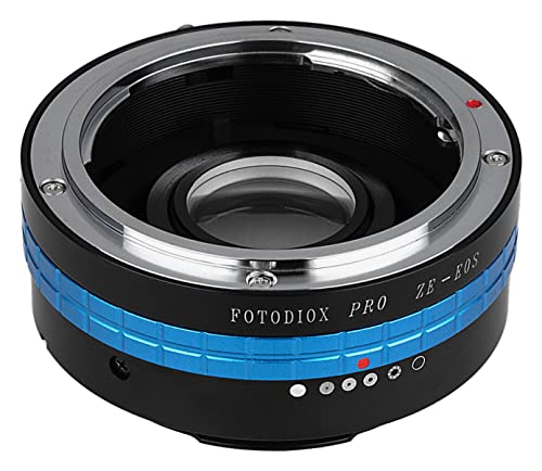 Image of Fotodiox Pro Lens Mount Adapter, Mamiya ZE (35mm) Lens to Canon EOS EF, EF-S Mount Camera Such as EOS 7D, 5D, 60D & Rebel T3