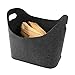 Torba na drewno opałowe 1 PC Filc Torba Drewno Kominek Drewno Film Torba Kosz Ognia Pocket Pocket Drewno Koszyk Kosz Basket Kosz na zakupy Uchwyty na drewno opałowe (Color : A)