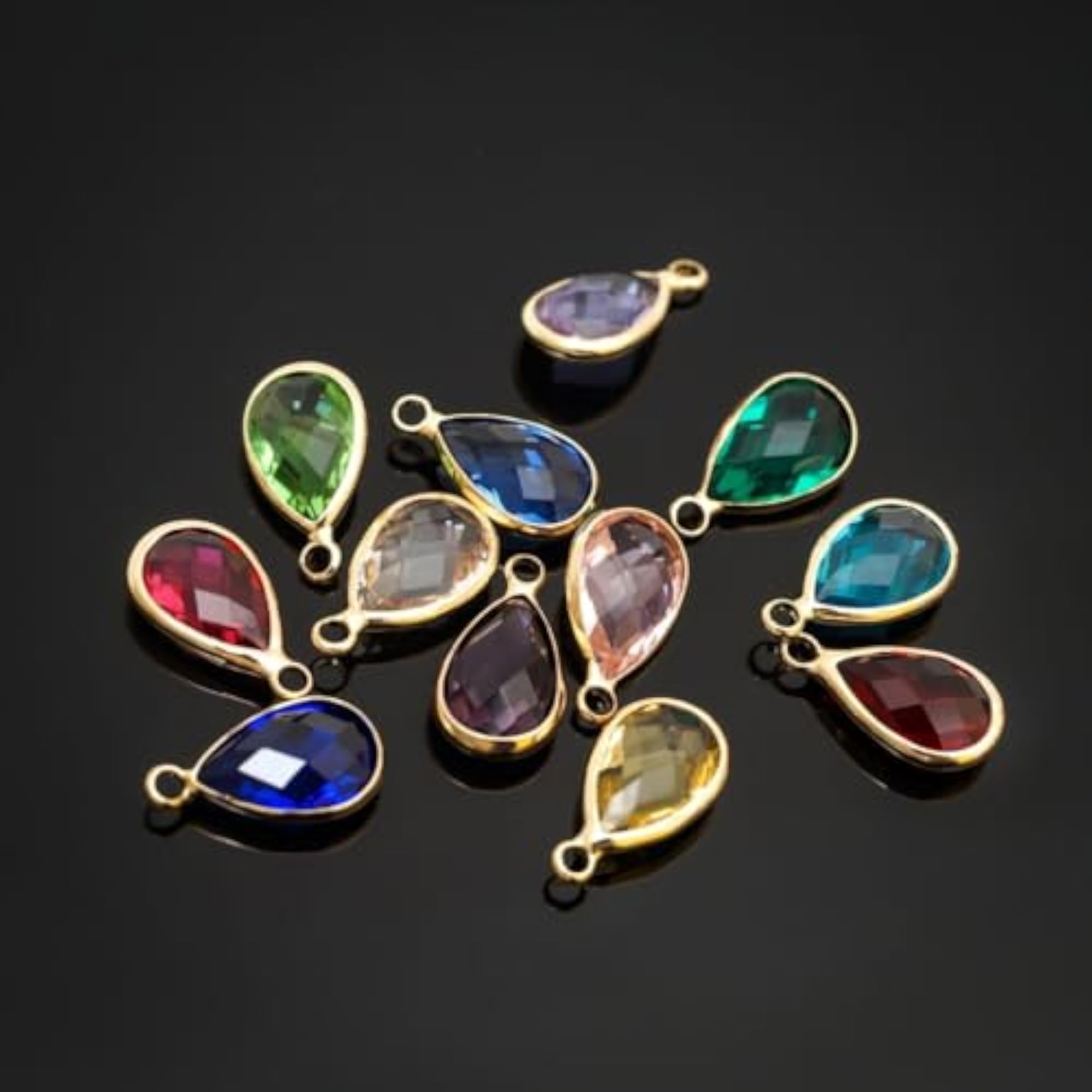 Grade A Birthstone Pendant Drop for Personalized Jewelry