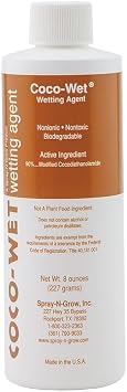 Inc. COCO8 Coco Organic Wetting Agent, 8 oz Micro Nutrients, Concentrate