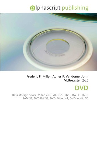 DVD: Data storage device, Video 20, DVD- R 29, DVD- RW 30, DVD- RAM 33, DVD RW 38, DVD- Video 41, DVD- Audio 50
