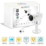 TriVision NC-336PW HD 1080P Wireless Outdoor Home Security Camera System, 4mm focus Length Lens