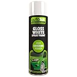 Autotek Professional High Covering Power Spray Paint, Gloss White, 500 ml