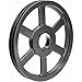 Browning 25V1500SF Q-D Sheave, Cast Iron, 2 Groove, 5V Belt, Uses SF Bushing