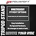 Polisport Tripod Stand – Side Stand, Lay-Over Wash Aid & Fork Saver 3-in-1 Dirt Bike Support for Cleaning & Transport