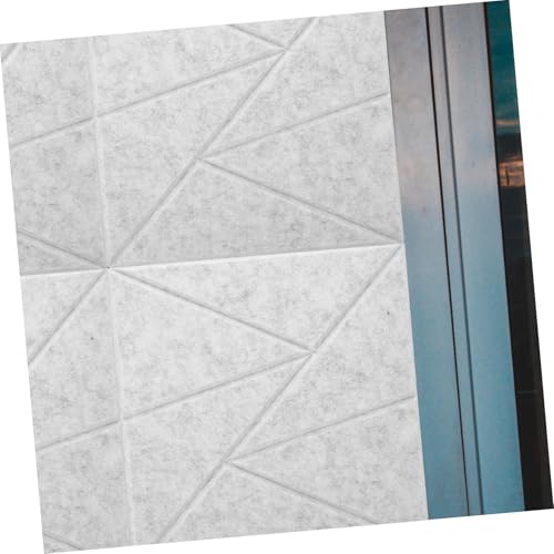VANZACK 6pcs Paneles Aislantes Acústicos Auto-Adhesivos para Reducción de Ruido, Espuma para Tratamiento de Pared, Ignífugo, para Hogar, Oficina y Sala de Juegos miniatura 5