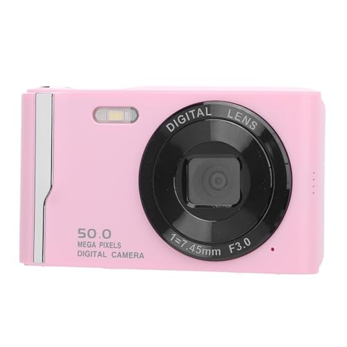 Fotocamera Digitale per Vlogging 4K Zoom 16X Schermo da Punta e Scatta Compatta Portatile per 2.8 pollici 50 mega pixel