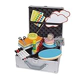 moderationskoffer günstig Der Koffer aus stabilem Aluminium mit verstärkten Ecken verfügt zur Sicherung über ein Kippschloss mit 2 Schlüsseln.