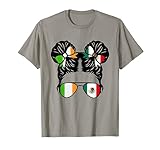 Half Irish Half Mexican Girl Ireland Kids Heritage T-Shirt