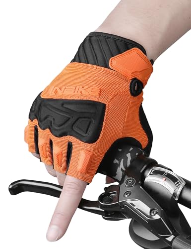 INBIKE Cycling Bike Gloves - Padded Half Finger...