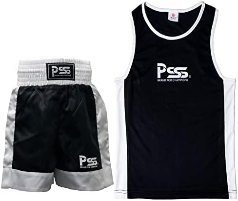 Tenue Boxe Enfant 2 Pièces Short + Débardeur | Kick Boxing Muay Thai