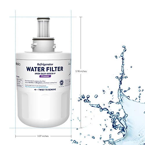 Amazon Basics Replacement Samsung Da29-00003G Refrigerator Water Filter Cartridge - Pack Of 3, Premium Filtration #TOP3