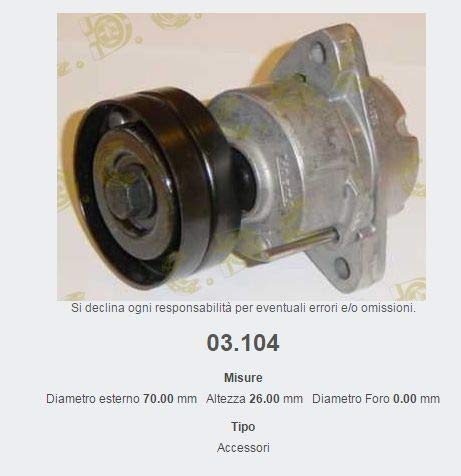 Galoppino - Correa de servicio Autotkit 03.104 Cover