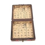 Accessoire : le couvercle de la boîte en bois peut un meilleur effet, vous permettant d'avoir une meilleure sensation d'utilisation, un étui à bonbons en bois.