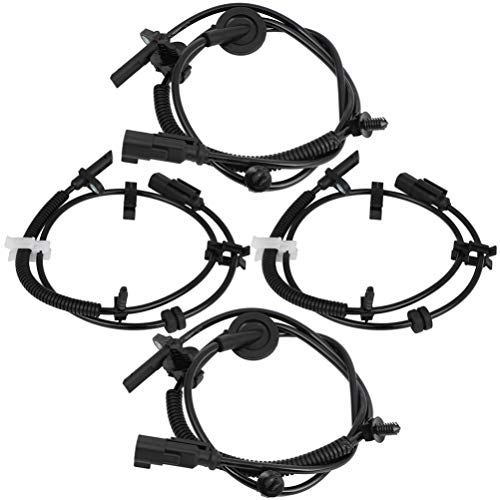 Roadfar 4 X Left&Right&Front&Rear Abs Wheel Speed Sensor Abs Sensor Fit For 2008-2016 For Buick Enclave 2009-2016 For Chevrolet Traverse 2008-2016 For Buick Enclave #TOP7