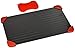 MN Majestic 1 Defrosting Tray: (Largest Size) The Safest, Fastest Way for Thawing Meat, Chicken, Fish, Frozen Food-No Need for Electricity or Hot Wate, 14” x 8” x 3mm, Black