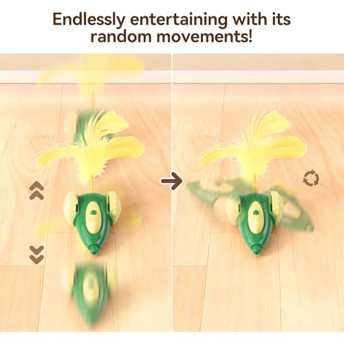 Migipaws cat Toy, Automatic Interactive Migicar Toy Like a Mouse, Intelligent Programme, Rechargeable Kitten Toy — view 4