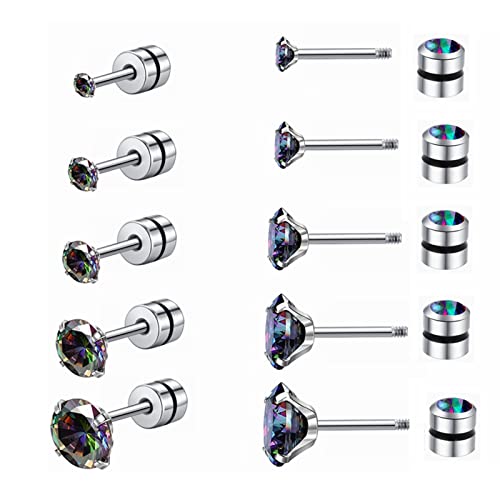 Look Stylish and Trendy with Stainless Steel Screw Back Earrings