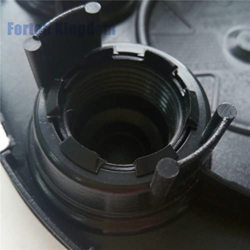 Forten Kingdom 4Pcs 7 7/8 Inches Silver Abs Plastic Brushed Aluminum Car Hub Wheel Center Cap Caps 6 Bolts Cover 9596341 For Silverado Express Tahoe Avalanche Suburban #TOP3